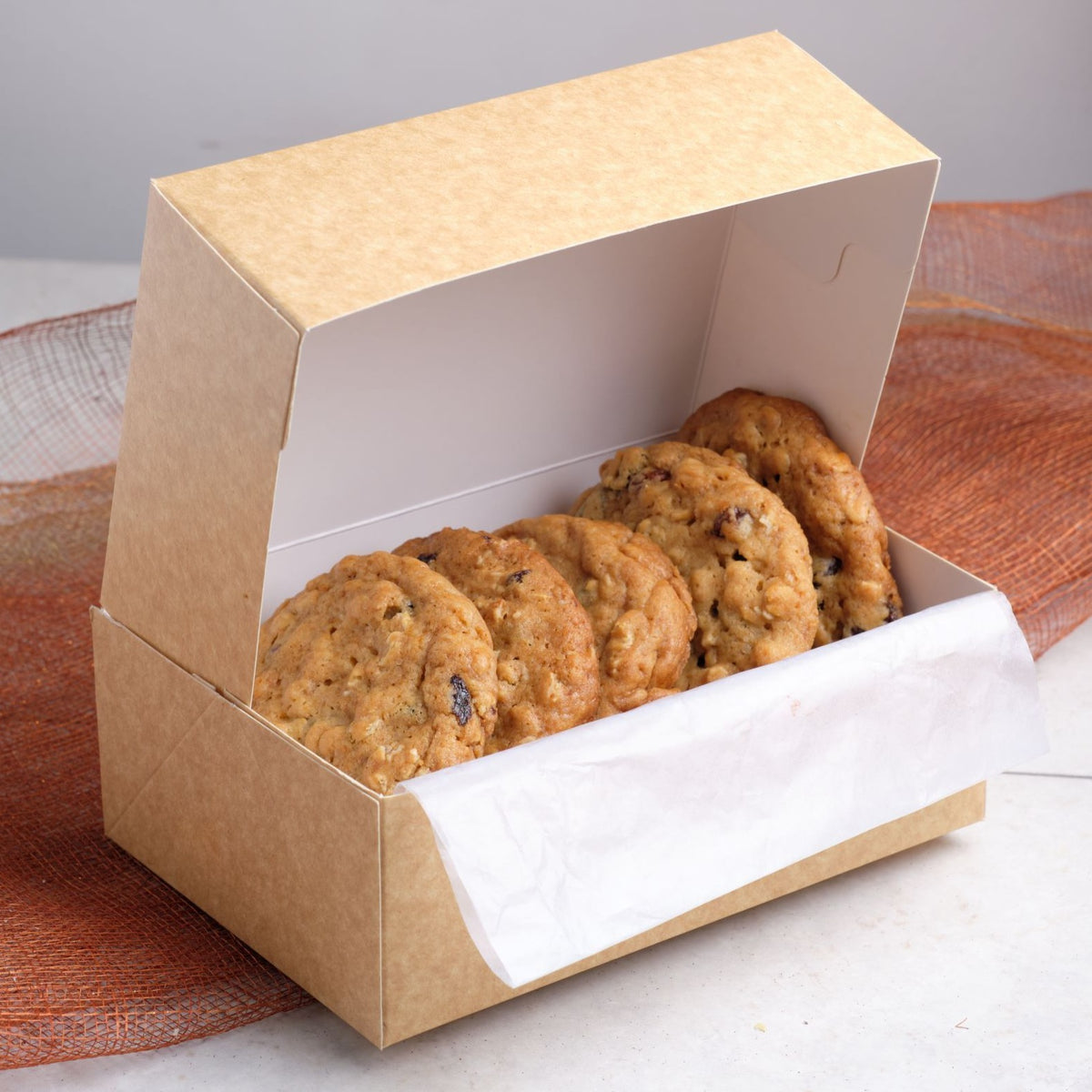 Order Oatmeal and Raisin Craft Cookie Box | Bo's Coffee, image size:1200x1200