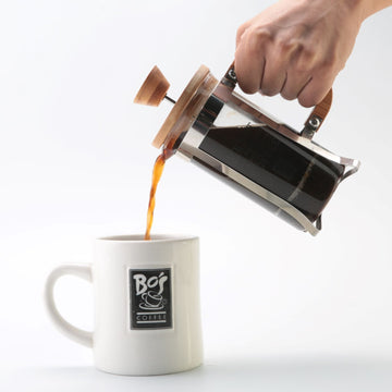 Open image in slideshow, Bamboo French Press - Bo's Coffee