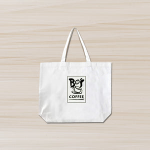Open image in slideshow, Bo&#39;s Coffee Canvas Bag from your favorite Small Philippine Coffee Shop
