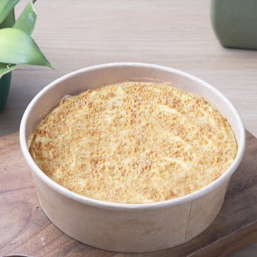 Open image in slideshow, Philippine Coffee Cashew Sansrival Cake Tub on the table - Bo's Coffee