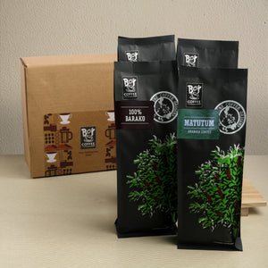 Philippine Coffee Origin Starter, 100% Barako, Matutum, Pack with a box
