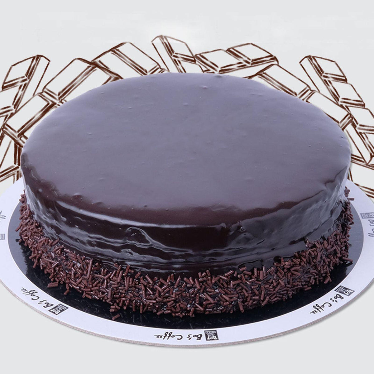 Bo's Coffee chocolate cake