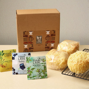 Philippine Coffee Gift Set Tea time 3 Ensaymada with 3 Sachets of  tea | Bo's Coffee