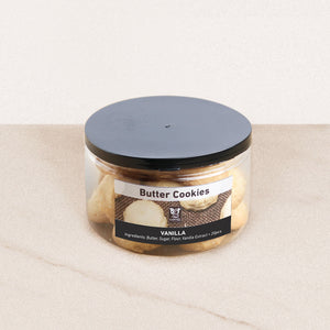 Philippine Coffee Butter Cookies Flavored with Vanilla