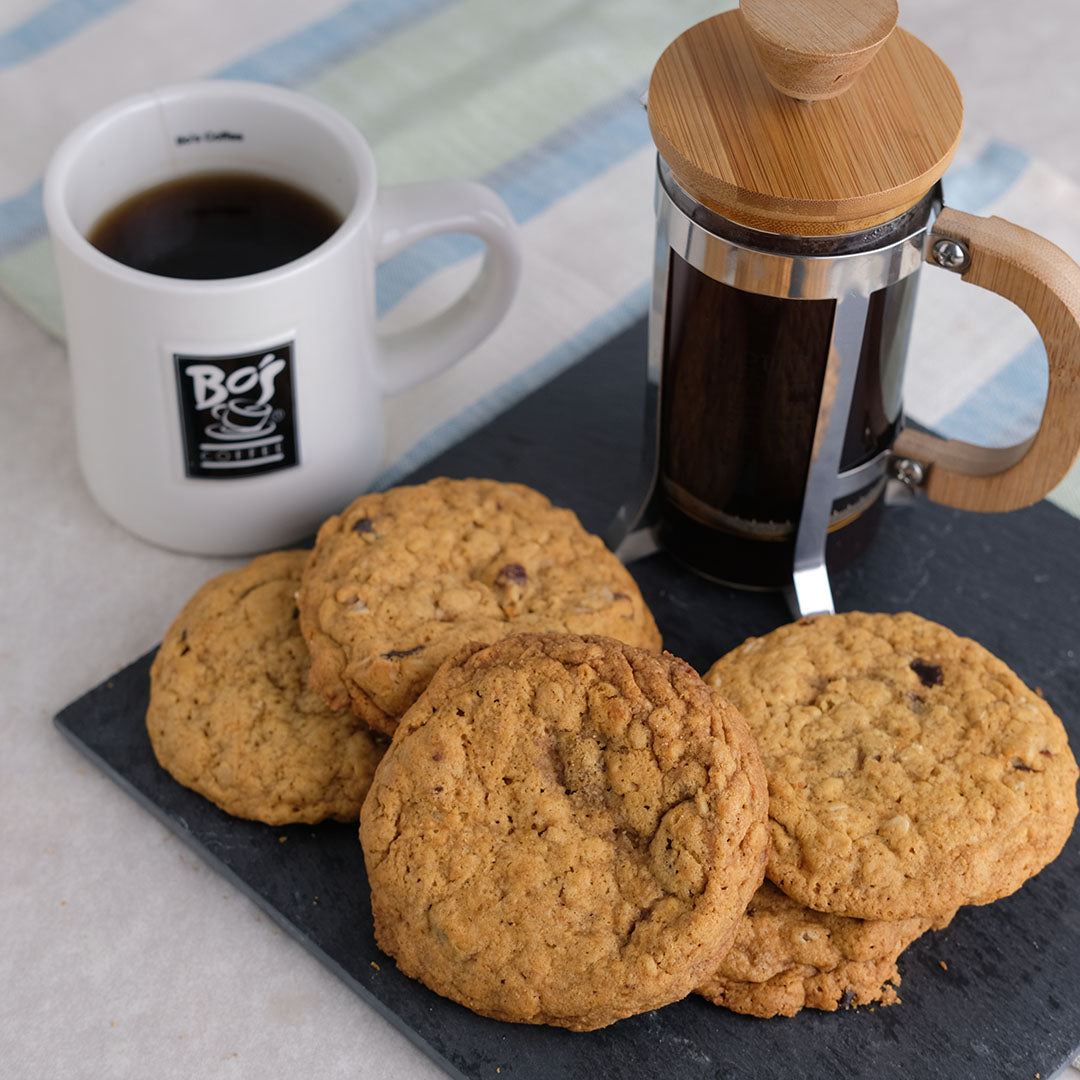 Oatmeal and Raisin Craft Cookie Box - Bo's Coffee
