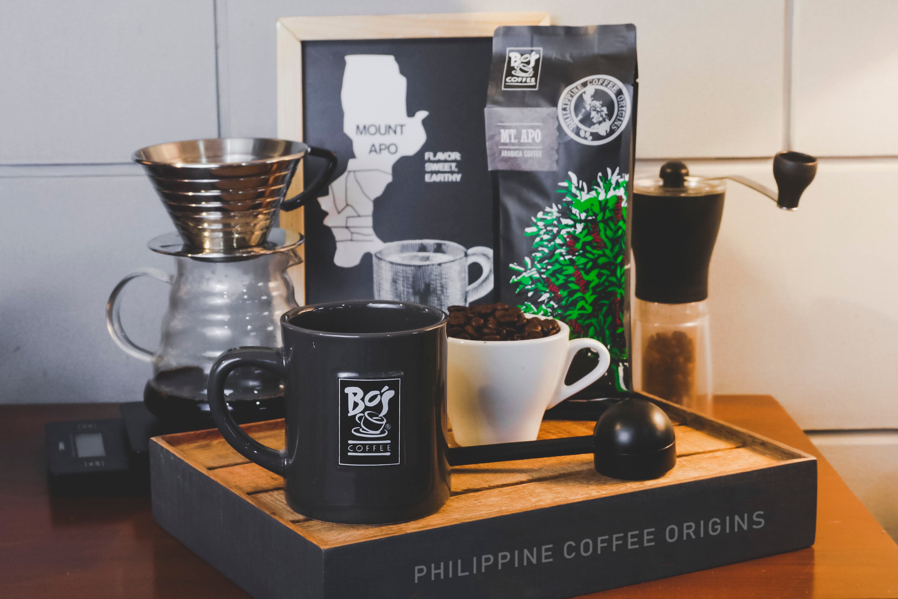 Philippine Coffee Mt. Apo Beans 250g - Bo's Coffee
