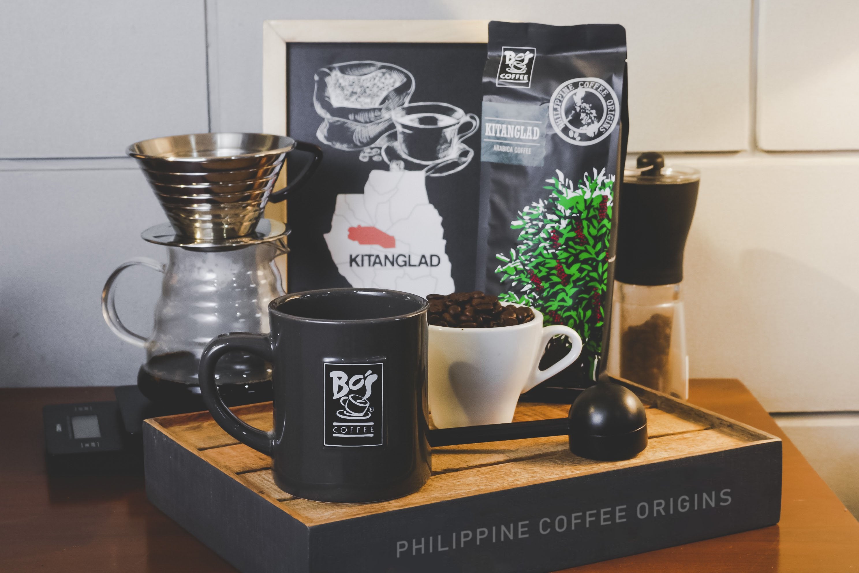 Philippine Coffee Mt. Kitanglad Beans 250g - Bo's Coffee